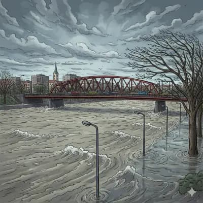 Kraljevo: Monitoring River Levels and Impact on Infrastructure